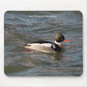 Red Breasted Merganser mouse pad