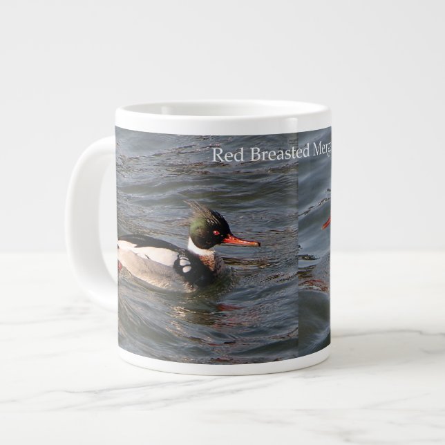 Red Breasted Merganser mug (Front Left)