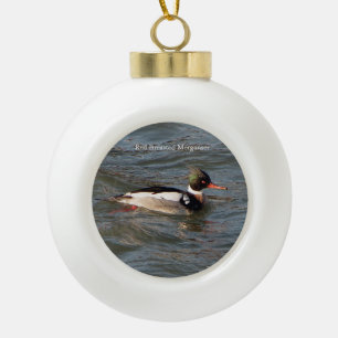 Red Breasted Merganser ornament