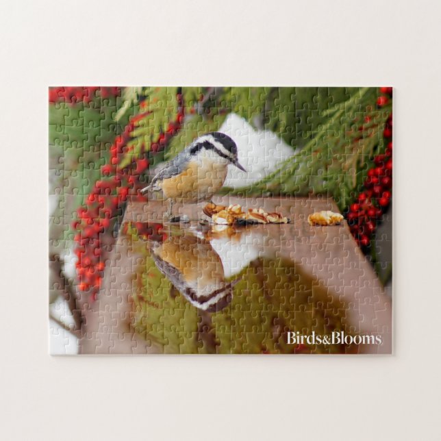 Red-breasted Nuthatch Jigsaw Puzzle (Horizontal)
