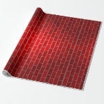 Red Brick Background Wrapping Paper<br><div class="desc">* We Love those Winter holidays! * Gift wrapping presents can be creative and fun with this custom paper. * Paper is available in different length options and types of paper. * Great for DIY projects, crafting , decorating large areas and scrap booking, too! * Add text and/or a photo...</div>