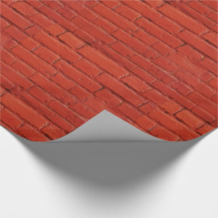 Red Brick Gift Wrap