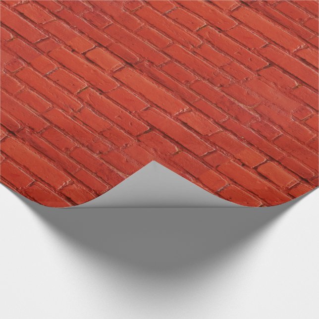 Red Brick Gift Wrap (Corner)