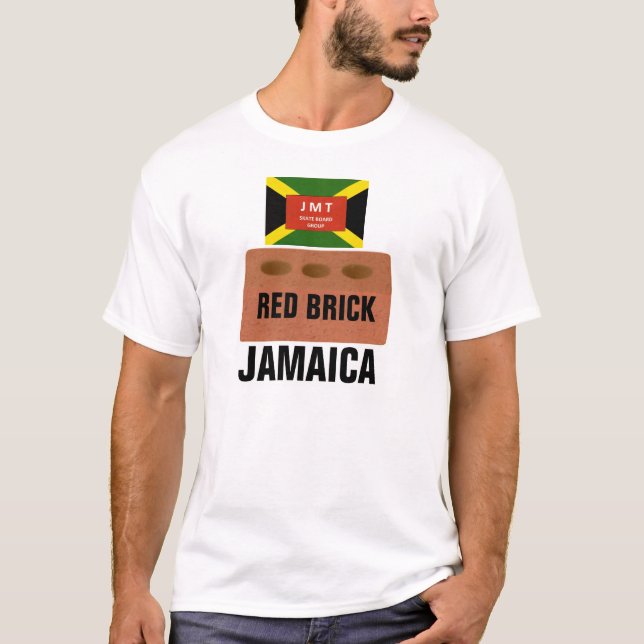 RED BRICK  / JMT Men's Basic T-Shirt (Front)