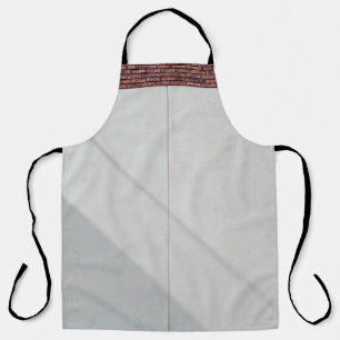 Red brick stones apron
