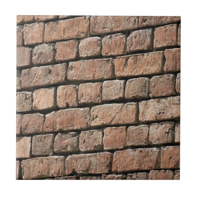 Red brick wall ceramic tile (Front)