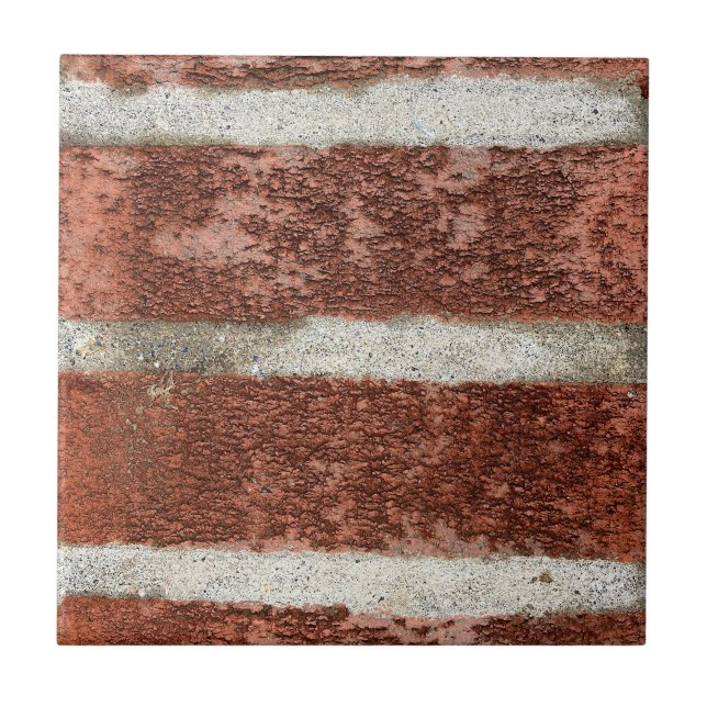 Red Brick Wall Concrete Cement Texture Ceramic Tile (Front)