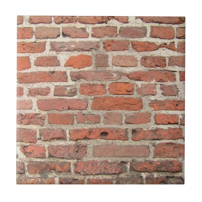 Red Brick Wall Structure Tile (Front)