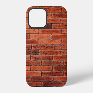 Red brick wall texture grunge backgroundbrick,wall iPhone 12 case