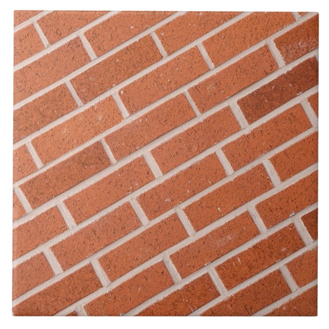 Red Brick Wall Texture Structure Tile (Front)