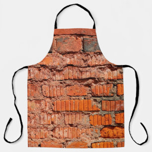 Red brick wall textureabandoned, aging, antique, a apron