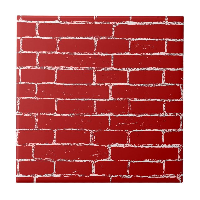 Red Brick Wall Tile (Front)