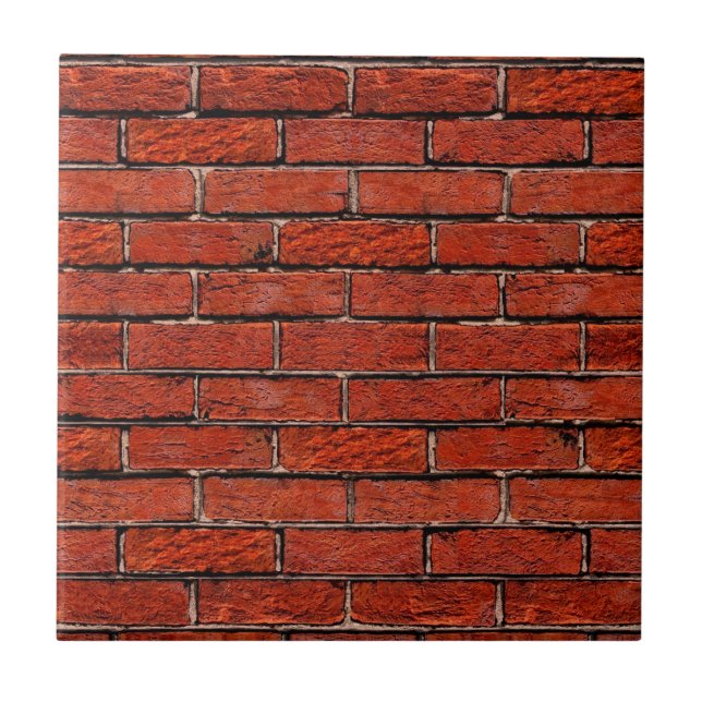 Red Brick Wall too ~ Tile (Front)