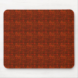 Red Bricks Mouse Pad