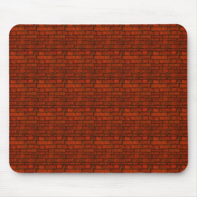 Red Bricks Mouse Pad (Front)