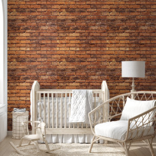 RED BRICKS PEEL AND STICK WALLPAPER