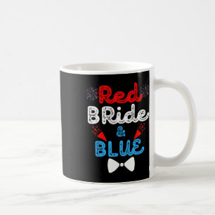 Red Bride And Groom Funny Wedding Marriage Party 4 Coffee Mug