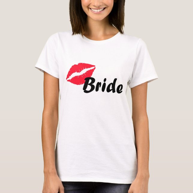 Red bride lips T-Shirt (Front)
