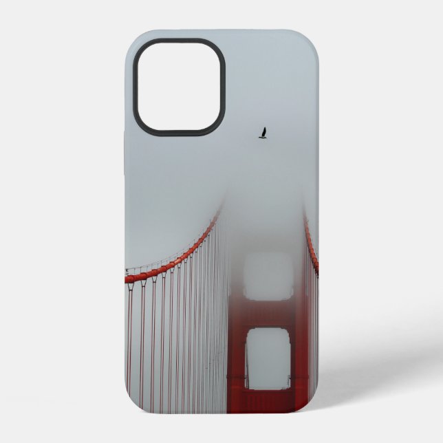 RED BRIDGE AT DAYTIME iPhone CASE (Back)