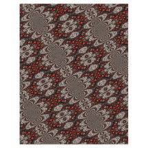 Red/Brown & Red/Blue Pattern Scrapbook Paper