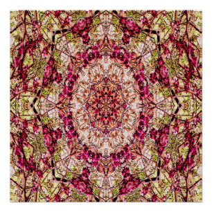 Red Bud Mandala... Poster