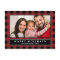 Red Buffalo Plaid Christmas Photo Holiday