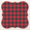 Red Buffalo Plaid Coasters