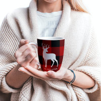 Red Buffalo Plaid & Deer | Personal Name Gift