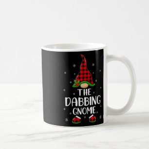 Red Buffalo Plaid Matching The Dabbing Gnome Chris Coffee Mug