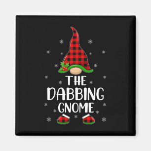 Red Buffalo Plaid Matching The Dabbing Gnome Chris Magnet