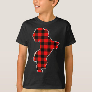 Red Buffalo Plaid Pajama Westie Christmas Dog Love T-Shirt