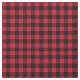 Red Buffalo Plaid, Red Flannel Fabric