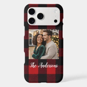 Red Buffalo Plaid & Reindeer   Personal Name 