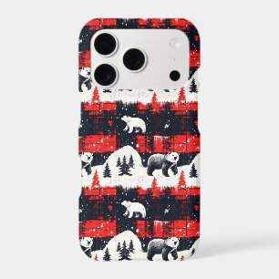 Red Buffalo Plaids Polar Bear