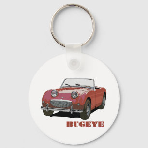 Red Bugeye Key Ring