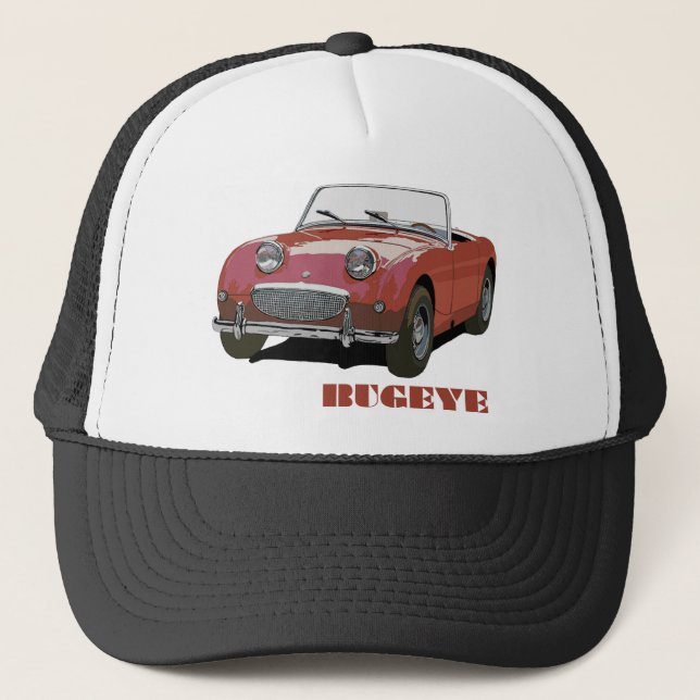 Red Bugeye Trucker Hat (Front)