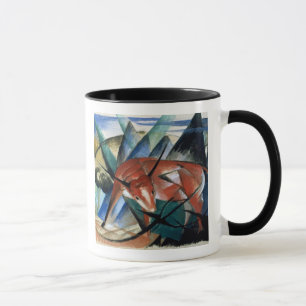 Red Bull (gouache on paper) Mug