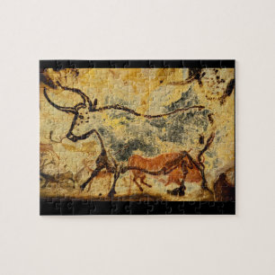 Red Bull', Lascaux, Dordogne_Art of Antiquity Jigsaw Puzzle