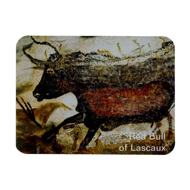 Red Bull of Lascaux Magnet (Horizontal)