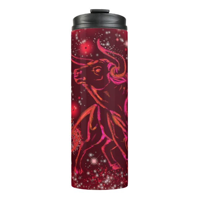 Red Bull Running Thermal Tumbler At Starry Night (Front)