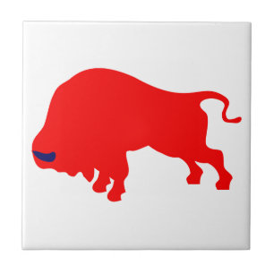 Red Bull Small (4.25" x 4.25") Ceramic Photo Tile