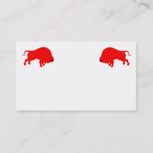 Red Bulls Business Cards