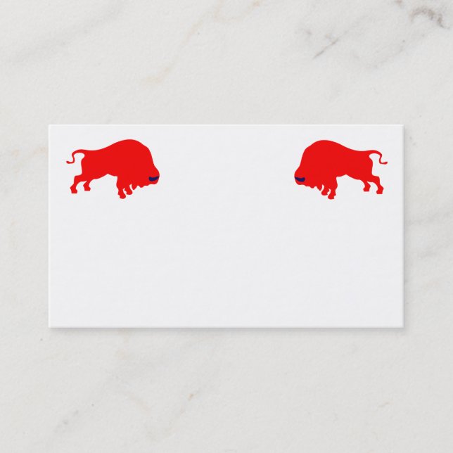 Red Bulls Business Cards (Front)
