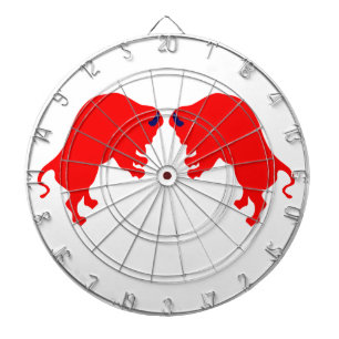 Red Bulls Metal Cage Dartboard