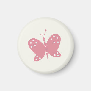 Red Butterfly Magnet