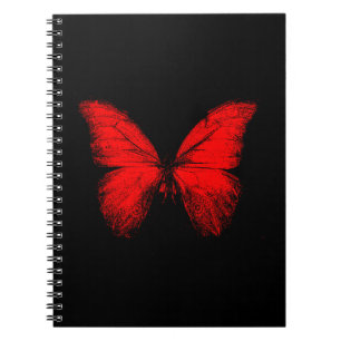 Red Butterfly Notebook