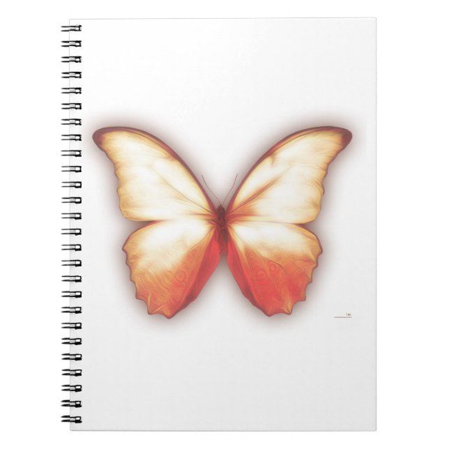 Red Butterfly Notebook (Front)