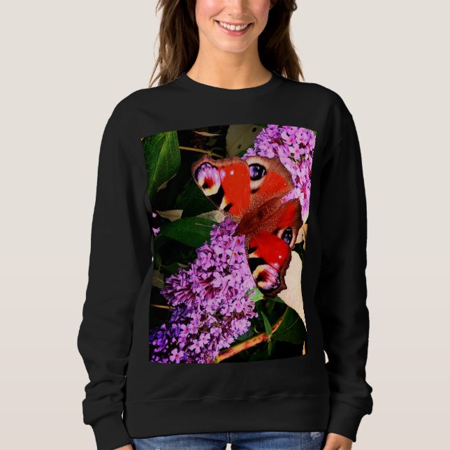Red butterfly sweatshirt (Front)