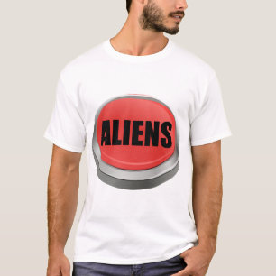 Red Button - Aliens T-Shirt