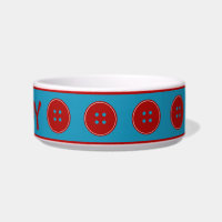 Red Buttons Everywhere Personalised